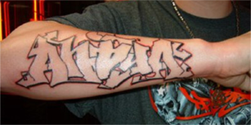 aniya graffiti tattoo